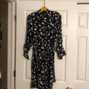 Shirt dress- Navy